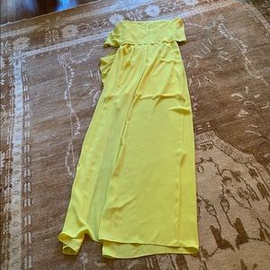 Long dress, with slit. Worn once